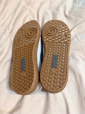 Josef Seibel White Sneakers with Brown Rubber Soles